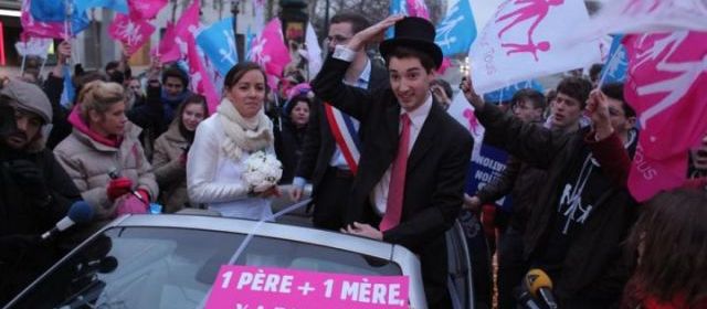 Mariage gay : les anti ont bloqué les Champs-Elysées à deux jours du vote