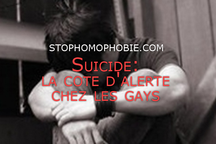 Suicide: la cote d'alerte chez les gays