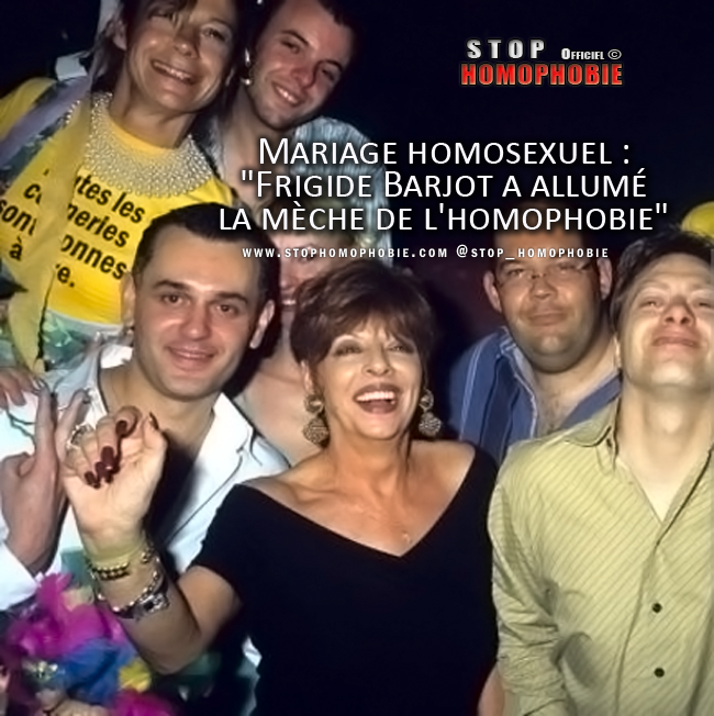 "Frigide Barjot a allumé la mèche de l'homophobie"