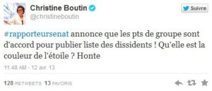 boutin Madame Boutin