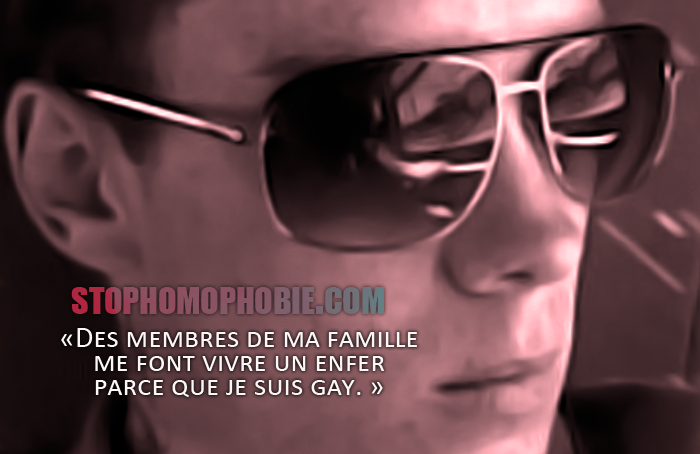 Homophobie : Témoignage de Mickael, 22 ans  «Des membres de ma famille me font vivre un enfer parce que je suis gay. »