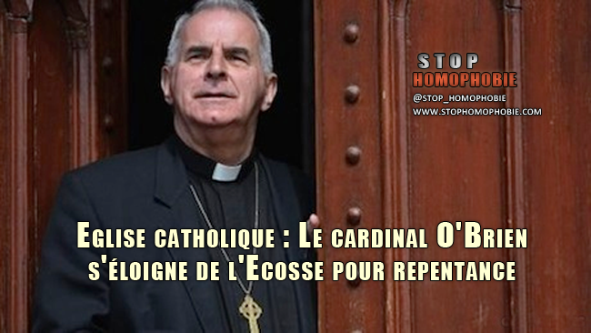 Eglise catholique : Le cardinal O'Brien s'éloigne de l'Ecosse pour repentance