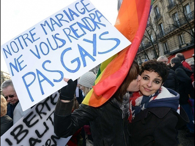 Les Français contre l’abrogation de la loi pour Mariage pour tous