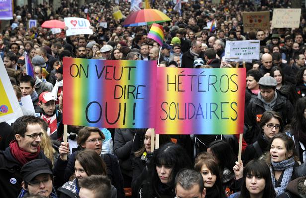 Trois Français sur quatre pensent que les manifs anti-mariage pour tous doivent s'arrêter