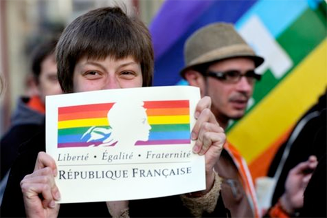 Mariage homosexuel: "Le débat, à chaque fois que les arguments ne reposaient pas sur l'ignorance, a fait progresser la République"