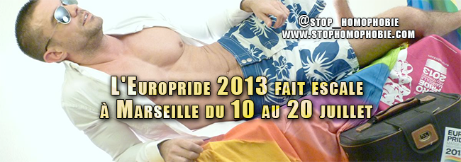Fierté : L'Europride 2013 fait escale à Marseille du 10 au 20 juillet