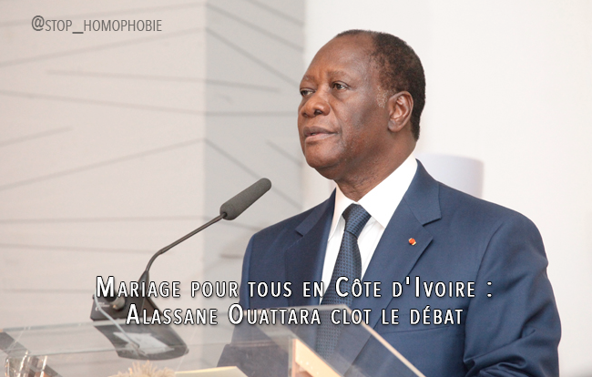 Mariage pour tous en Côte d'Ivoire : Alassane Ouattara clot le débat