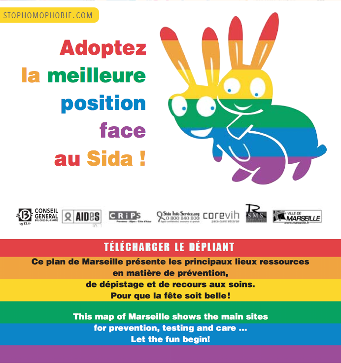 Europride : face au SIDA "Soyez coquins et malins !"