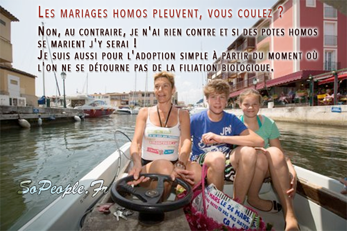 Frigide Barjot à Grimaud devient pro-mariage gay : "Je ne cache plus rien maintenant"