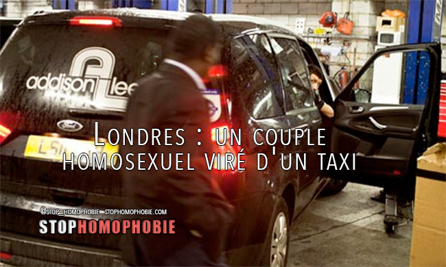 Londres : un couple homosexuel viré d'un taxi