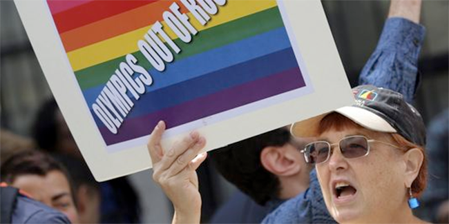 Boycott des JO de Sotchi : Moscou veut éteindre la polémique sur l'homophobie (LOL)