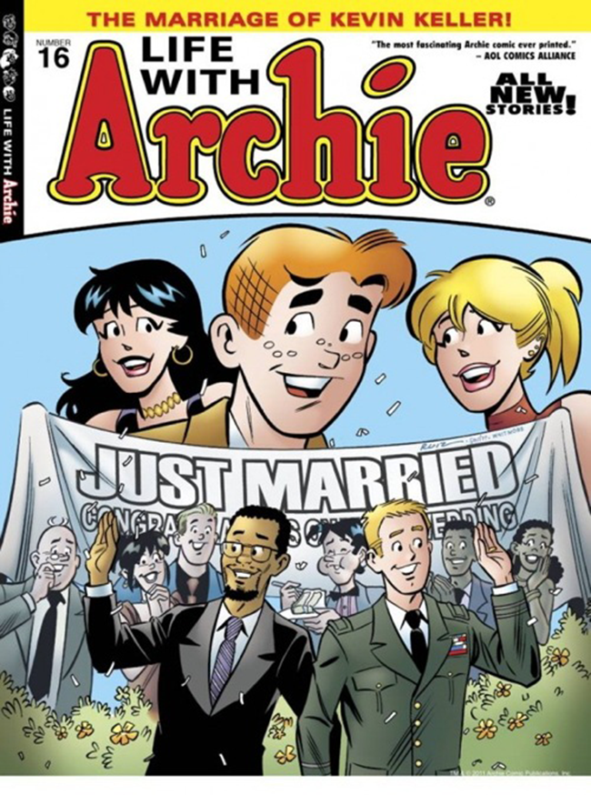 #Homophobie : Le comics Archie contre la loi sur la "propagande gay"