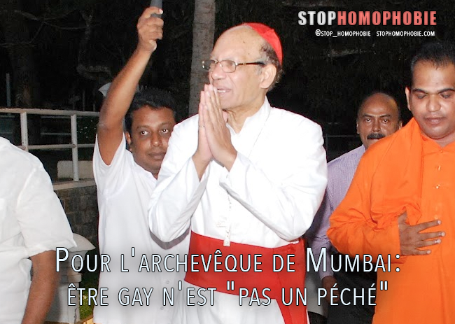 Homosexualité : Pour l'archevêque de Mumbai, être gay n'est "pas un péché"