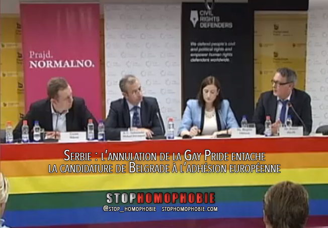 Serbie : l’annulation de la #GayPride entache la candidature de #Belgrade à l’adhésion #européenne