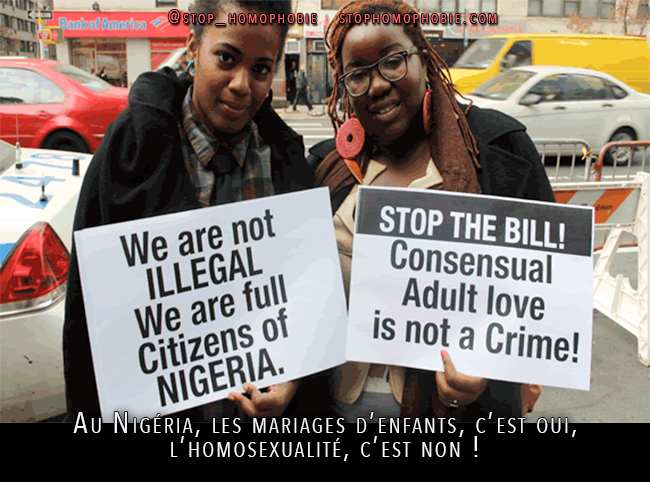 Au #Nigéria, les mariages d’enfants, c’est oui, l’#homosexualité, c’est non !