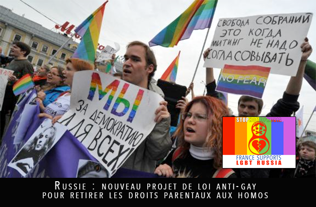 Russie: le Parlement lance un nouveau projet de loi anti-gay 