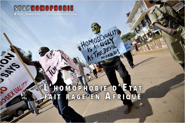 L’#homophobie d’Etat fait rage en #Afrique !