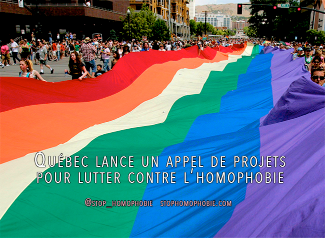 Québec lance un appel de projets pour lutter contre l’homophobie