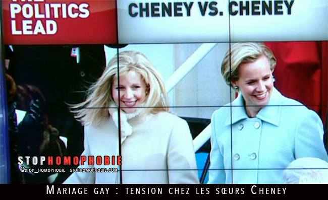 Etats-Unis - Mariage gay : tension chez les soeurs Cheney