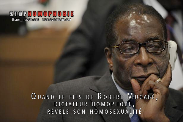 Coming-out surprise au Zimbabwe : Quand le fils de Robert Mugabé, dictateur homophobe, révèle son homosexualité