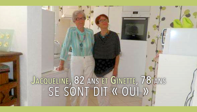 Mariage #gay : Jacqueline, 82 ans et Ginette, 78 ans se sont dit « oui »