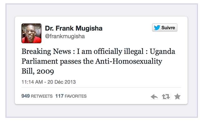 #Ouganda : ne pas dénoncer un #homosexuel devient un #délit