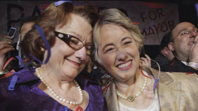 Au #Texas, le mariage #gay de la maire de Houston ne fait pas de vague