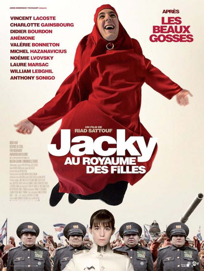 #Cinéma "Jacky au royaume des filles" ou le monde à l'envers de Riad Sattouf :)