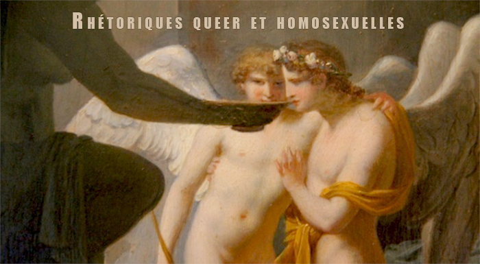 #Rhétoriques #queer et #homosexuelles : Huit essais perturbants, pour déconstruire l’hétéro-normativité à partir d’une stylistique queer.