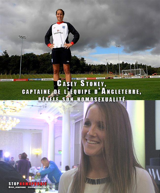 Casey Stoney, captaine de l'équipe d'Angleterre, révèle son homosexualité