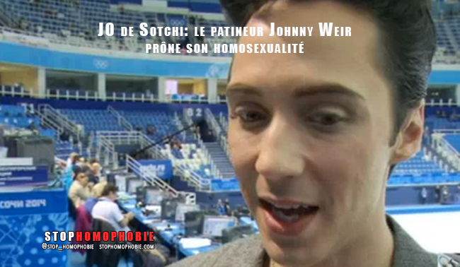 #JO de #Sotchi: le patineur Johnny Weir prône son #homosexualité
