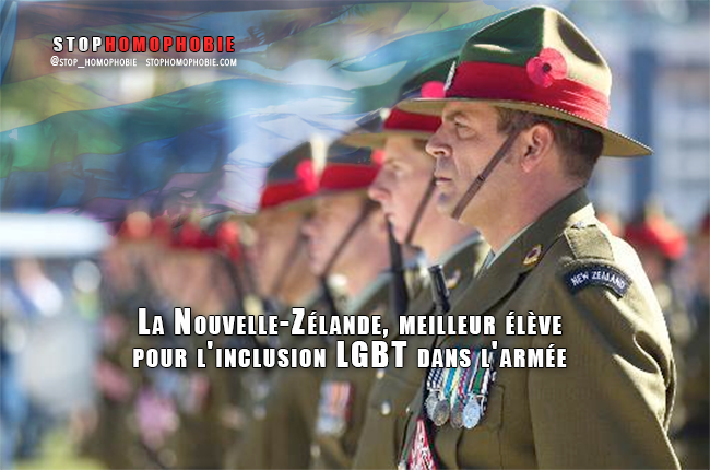 La Nouvelle-Zélande, meilleur élève pour l'inclusion LGBT dans l'armée