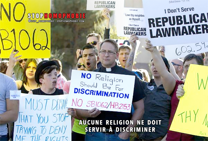 Arizona : Refuser de servir les homosexuels deviendrait légal