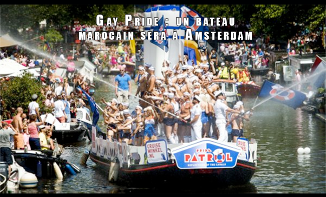 Gay Pride : un bateau marocain sera à Amsterdam