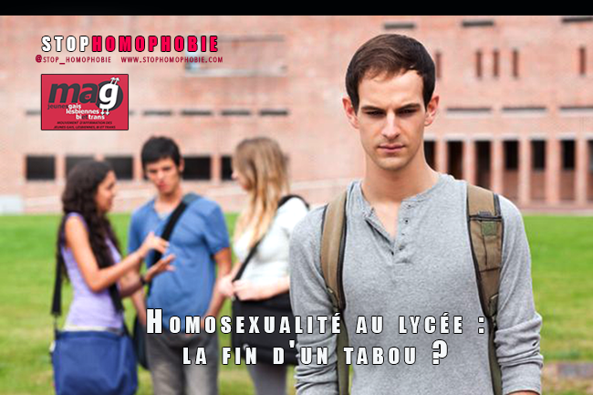 Homosexualité au lycée : la fin d'un tabou ?