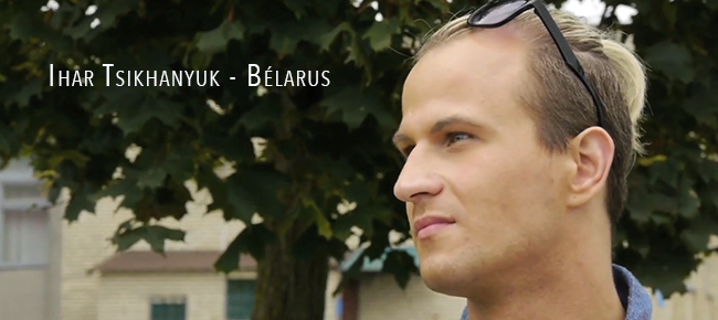 #Reportage #Bélarus : un an après son agression, Ihar Tsikhanyuk, militant homosexuel continue à réclamer justice