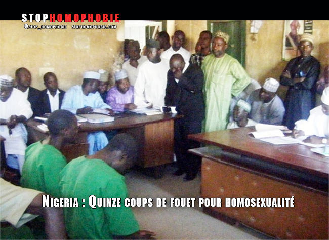 #Nigeria : Quinze coups de fouet pour #homosexualité