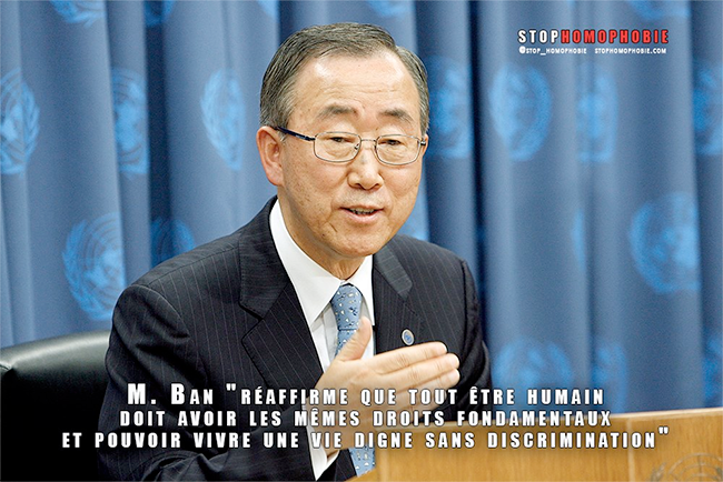 Criminalisation de l'homosexualité : Ban Ki-moon demande à Kampala de "revoir" sa loi !