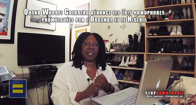 @HRC #solidarité : Quand Whoopi Goldberg dénonce les lois homophobes promulguées par l'Ouganda et le Nigeria