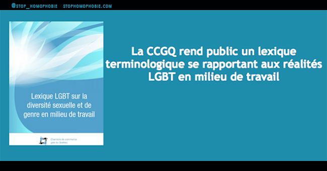 Québec. Solidarité sociale : un Guide sur les droits des personnes face à l’homophobie en milieu de travail