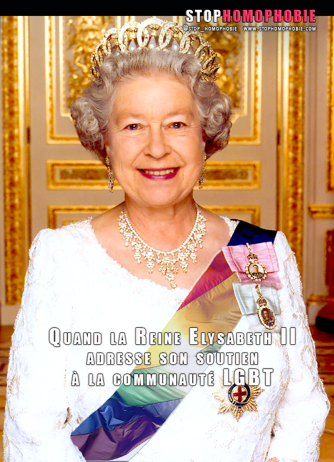 Historique : Quand la Reine Elysabeth II adresse son soutien à la communauté #LGBT