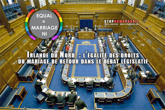 Irlande du Nord  : l’égalité des droits du mariage de retour dans le débat législatif