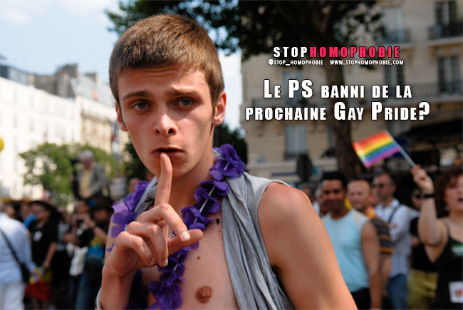 Le PS banni de la prochaine Gay Pride ?