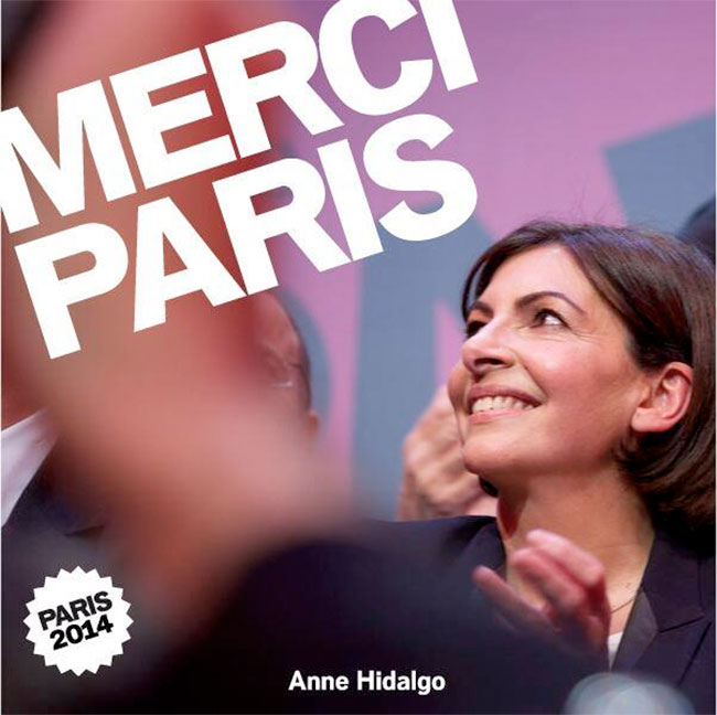 Municipales : Anne Hidalgo première femme maire de Paris