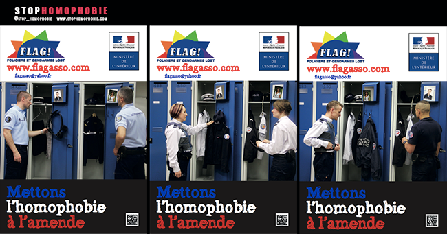 17 mai 2014 : Flag ! et le Ministère de l’Intérieur mettent l’homophobie à l’amende