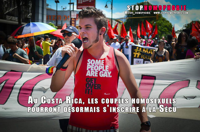 Au Costa Rica, les couples homosexuels pourront désormais s'inscrire à la Sécu
