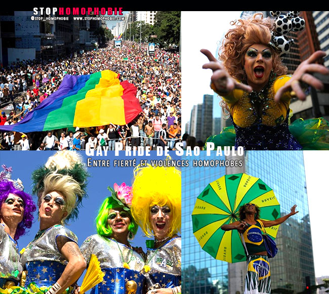 Brésil : Gay Pride à São Paolo, entre fierté et violences LGBTphobes