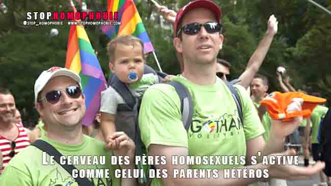 Le saviez-vous ? Le cerveau des pères homosexuels s'active comme celui des parents hétéros !