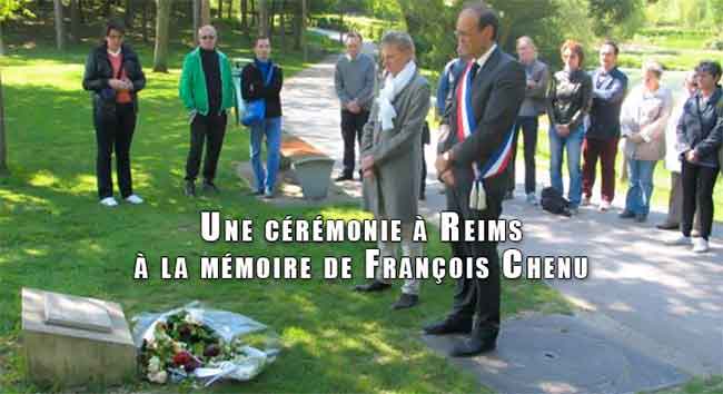 Reims : Une cérémonie à la mémoire de François Chenu, assassiné en septembre 2002, parce qu’il était homosexuel