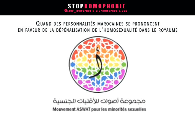 Campagne contre l'homophobie au Maroc: "Je dis que les homosexuels ont les mêmes droits que moi"
